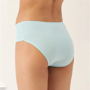 Women Pure Cotton Solid Hipster Briefs